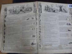 2 Early Bound Volumes of The Punch Magazine
