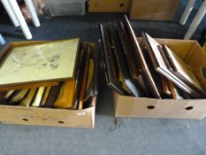 2 Boxes of Framed Prints
