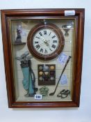 Framed 3d Golf Picture