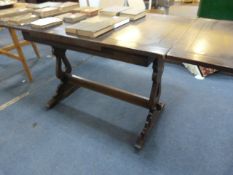 Oak Art Deco Table