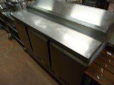 Stainless Steel Refrigerated Pizza/Salad Preparation Station