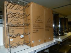 Chrome Wire 15 Bottle Wine Rack