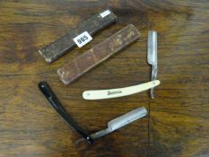 2 Bengal Cut Throat Razors