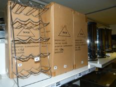 Chrome Wire 15 Bottle Wine Rack