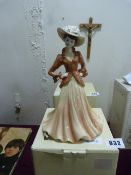 Boxed Coalport Figurine - Joan