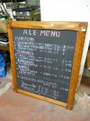 2 Large Chalk Boards