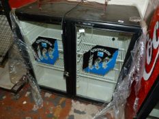 Under Counter Double Door Bottle Cooler Branded Strongbow