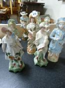 Quantity of Bisque Figurines