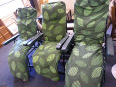 *3 Garden Sun Loungers