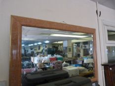 Pink Marble Effect Wall Mirror