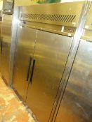 *Williams Stainless Steel Double Door Upright Refrigerator