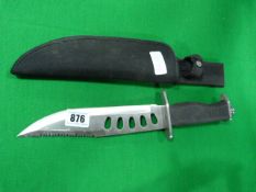 Ornamental Hunting Knife in Sheath