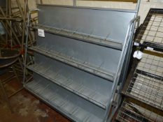 Silver Gondola Display Unit