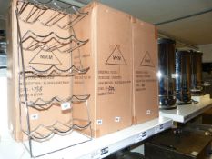 Chrome Wire 15 Bottle Wine Rack