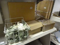 Quantity of Assorted Bar Glass Including Pine - Wine & Sherry Glasses