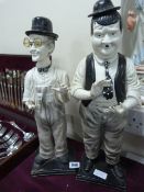 Pair of Laurel & Hardy Figurines