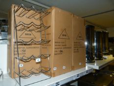 Chrome Wire 15 Bottle Wine Rack