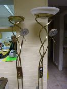 *2 Contemporary Uplighters