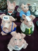 Set of Nat West Pigs