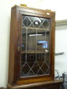 Victorian Glazed Corner Cabinet