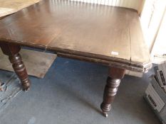 Edwardian Oak Wind Out Table