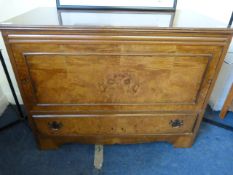 Walnut Inlaid Blanket Box
