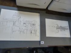 2 Local Pencil Drawings