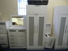 Range of White Bedroom Wardrobes - Cabinets - Drawers etc