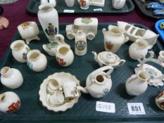 Tray of Gossware Items