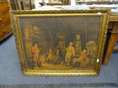 Large Print depicting a Tavern Scene