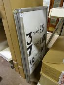 Dry Wipe Clip Frame 'A' Board