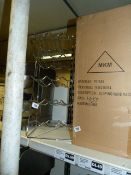 Chrome Wire 15 Bottle Wine Rack