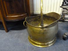 Brass Coal Scuttle