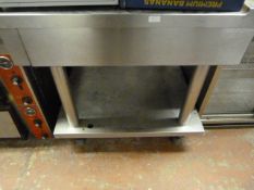 *Stainless Steel Table with Undershelf