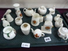 Tray of Gossware Items