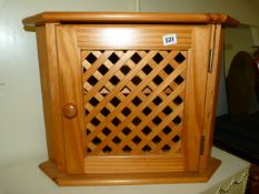 Pine Corner Cabinet