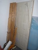 3 Interior 6 Panelled Doors with Surrounds