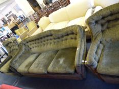 Recovered Edwardian 3 Piece Suite