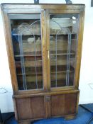Oak Art Deco Bookcase