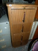 Abus Sapele Mahogany Filing Cabinet