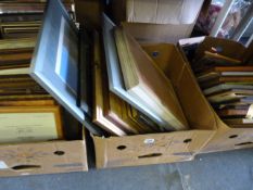 2 Boxes of Framed Prints