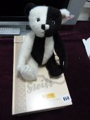 Boxed Steiff Pierrot Teddy Bear
