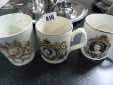 3 Commemorative Mugs