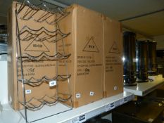 Chrome Wire 15 Bottle Wine Rack