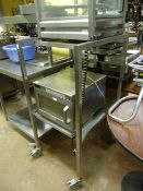 *Mobile Preparation Unit with Under Shelf Ref: BA 120