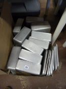 *Box Containing 11 Aluminium Roasting Pans with Lids