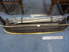 Brass Fire Guard - Drain Rods etc