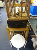 Kitchen Stool - Mantle Clock - Grammaphone Player A/F etc