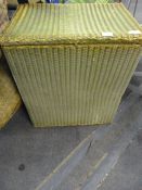 Lloyd Loom Type Linen Basket