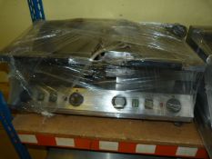 Double Stainless Steel Counter Top Contact Grill